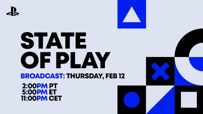 PlayStation State of Play bevestigd voor 12 februari
