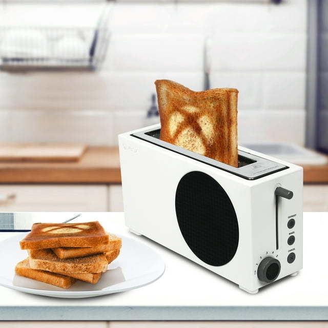 The Xbox Series S toaster is real, and yes, it burns Xbox logos on your bread