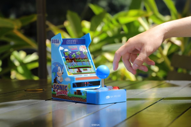 Sega en MyArcade kondigen twee Sonic mini Arcade-machines aan