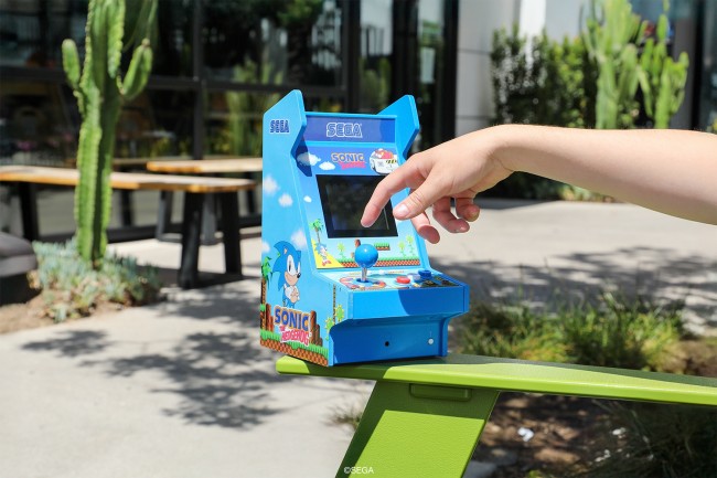 Sega en MyArcade kondigen twee Sonic mini Arcade-machines aan