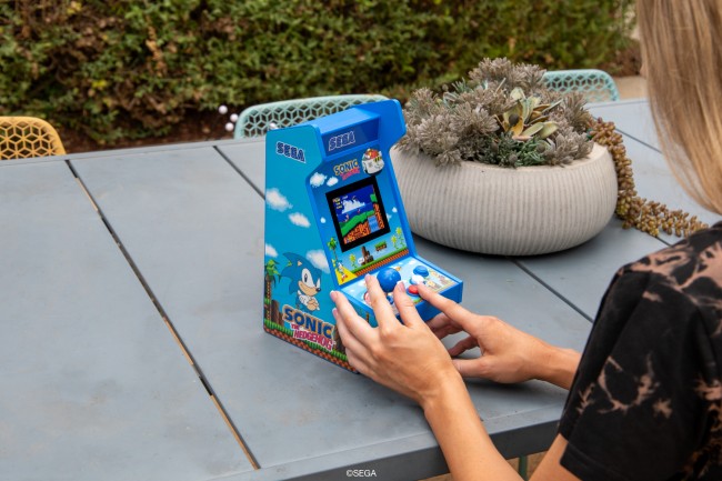 Sega en MyArcade kondigen twee Sonic mini Arcade-machines aan