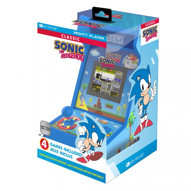 Sega en MyArcade kondigen twee Sonic mini Arcade-machines aan