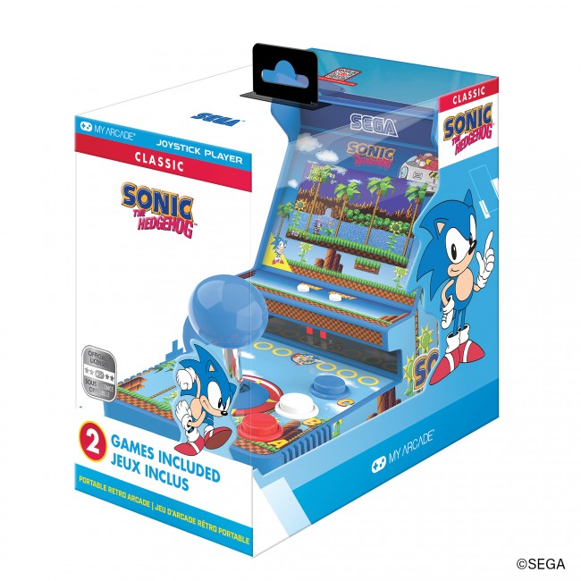 Sega en MyArcade kondigen twee Sonic mini Arcade-machines aan