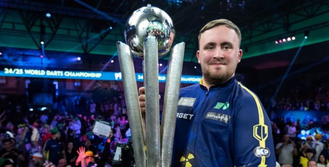 Luke Littler zou dit weekend voor het eerst de nummer 1 van de wereld kunnen worden in het darten