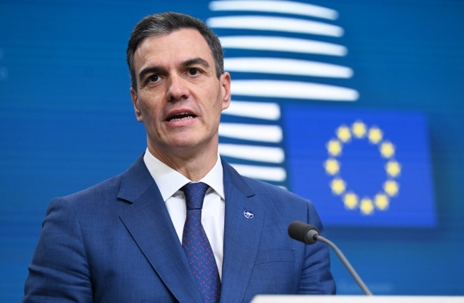De Spaanse premier Pedro Sánchez herhaalt hun afwezigheid van het Eurovisie Songfestival: 