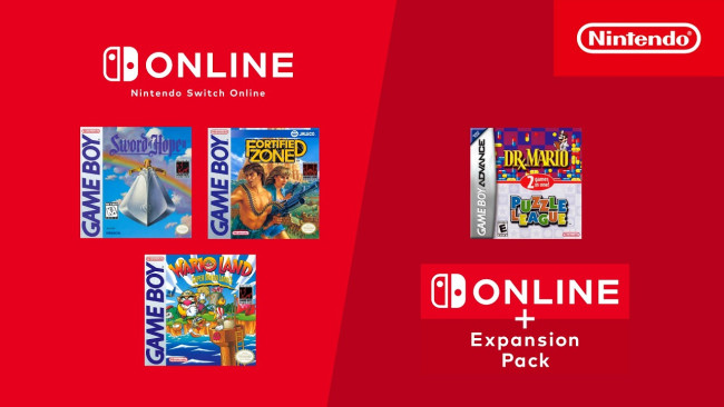 Vier klassieke Game Boy-titels zijn toegevoegd aan de Switch Online-bibliotheek