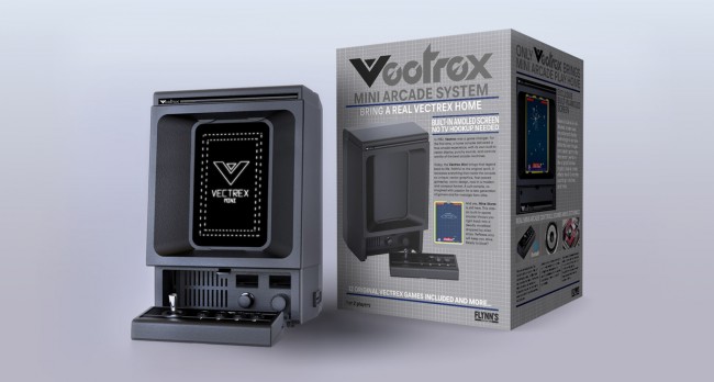 Vectrex Mini Console al gefinancierd op Kickstarter