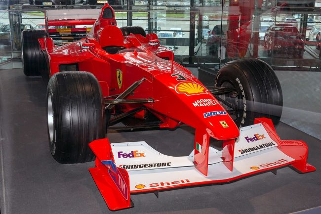 Michael Schumacher's iconic F1-2000 Ferrari is for sale