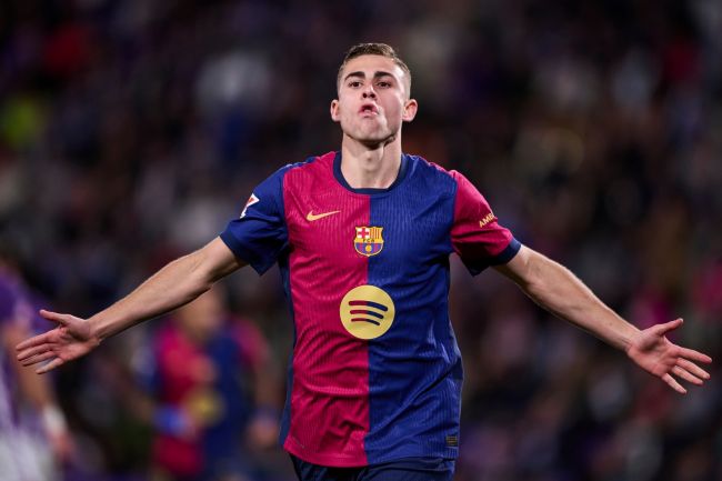 Fermín López scoort een hattrick in balsamico 6-1 pak slaag voor Barça tegen Olympiakos