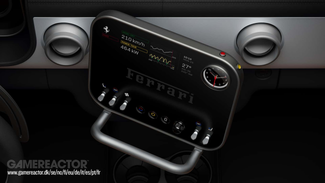 Ferrari onthult het interieur in hun allereerste EV