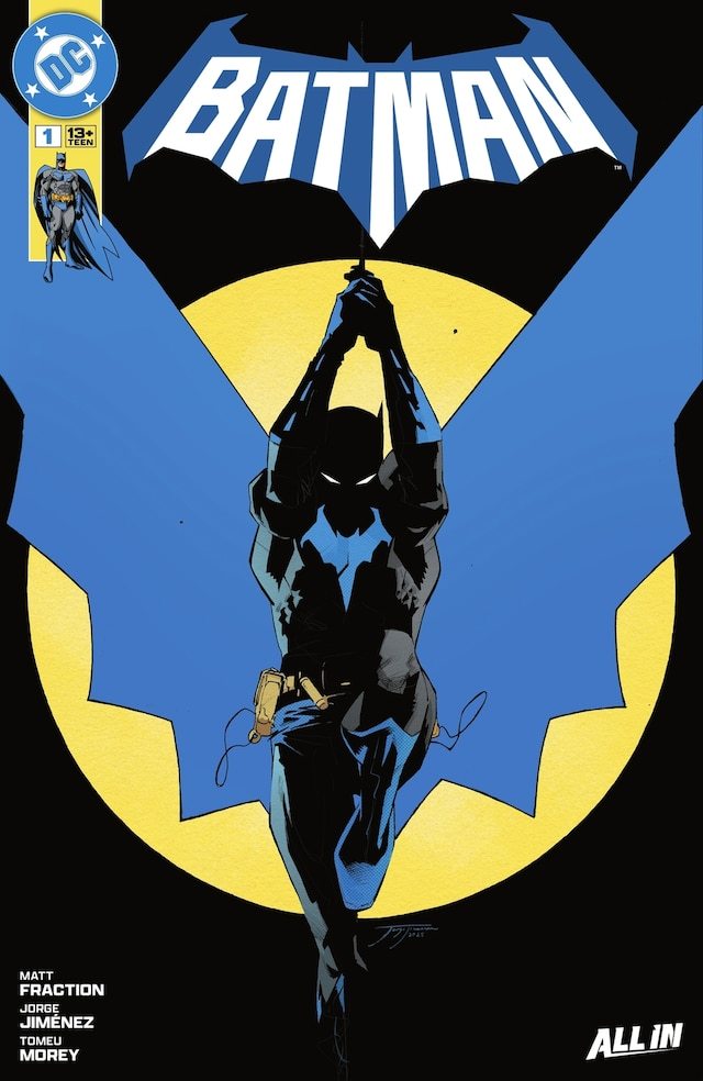 Jorge Jimenez over het weer blauw maken van Batman: "Ik denk dat het goed is in deze wereld, een beetje kleur, weet je?"