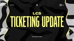 LCS Championship Weekend kaartverkoop voor onbepaalde tijd uitgesteld