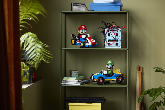 Luigi krijgt een Lego Mario Kart-behandeling met een Mach 8-set