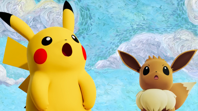 Pokémon komen later deze maand naar het Van Gogh Museum
