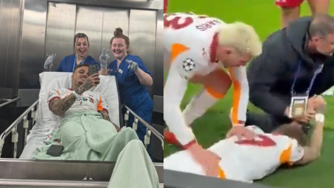 Galatasaray's Noa Lang herstelt van een succesvolle operatie aan zijn duim