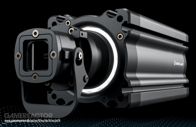 Dit is de eerste wheelbase van Simlab, de DDX Torquesync