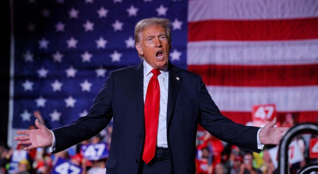 De goedkeuringsclassificatie van Trump neemt een duik te midden van economische zorgen