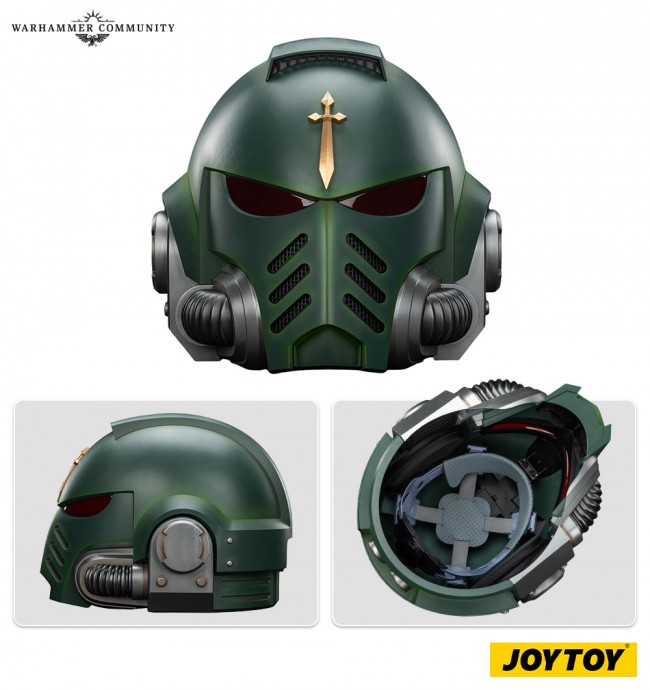 JoyToy geeft je de kans om je trouw te zweren aan The Lion met een replica-helm van Dark Angels