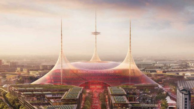 Manchester United verzekert grond voor een toekomstig stadion met 100.000 zitplaatsen naast Old Trafford
