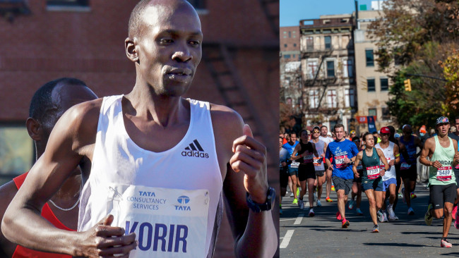 De Keniaanse langeafstandsloper Albert Korir, winnaar van de NY Marathon 2021, is voor vijf jaar geschorst