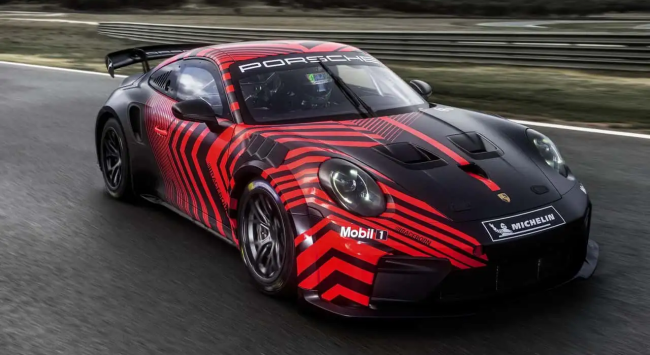 Porsche heeft een gloednieuwe 911-raceauto onthuld
