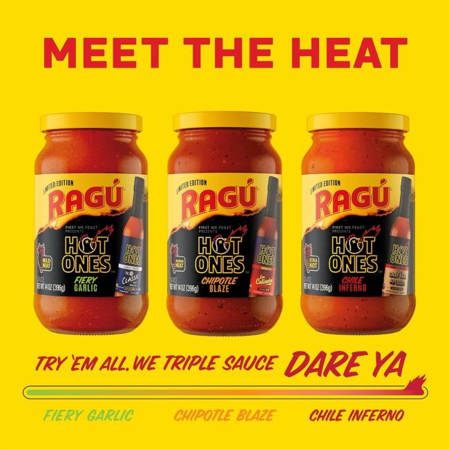Breng wat warmte in je pastagerechten met Hot Ones Ragu