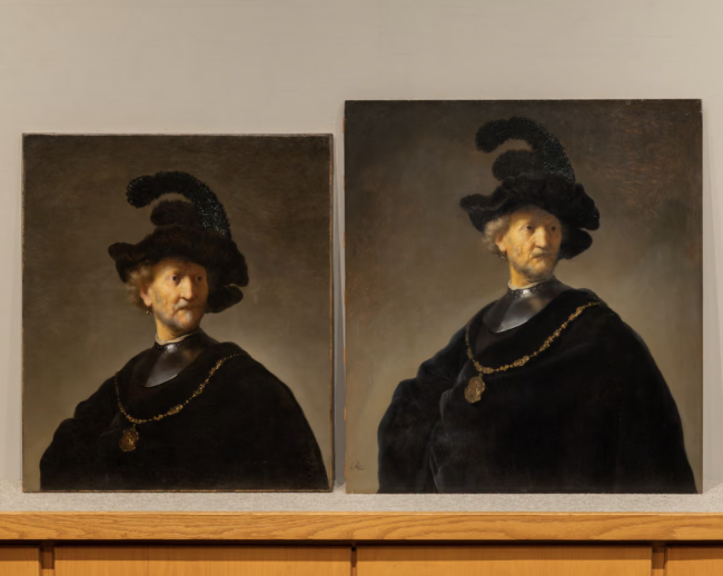 Een verloren Rembrandt? Verstopt in het volle zicht als een "kopie"