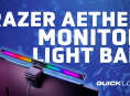 De Razer Aether Monitor Light Bar brengt nog meer RGB in je opstelling