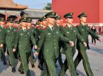Poetin en Kim voegen zich bij Xi tijdens de militaire parade van Peking