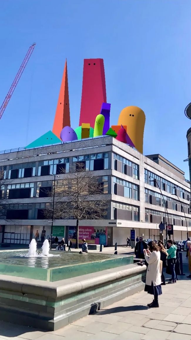This British city is being overtaken by AR art