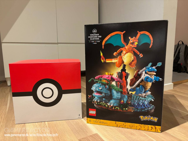 Lego Venusaur, Charizard en Blastoise