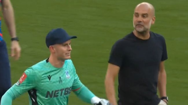 Waarom was Pep Guardiola boos op de doelman van Crystal Palace na de FA Cup-finale?