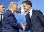 Trump houdt een gesprek met NAVO's Rutte over Groenland