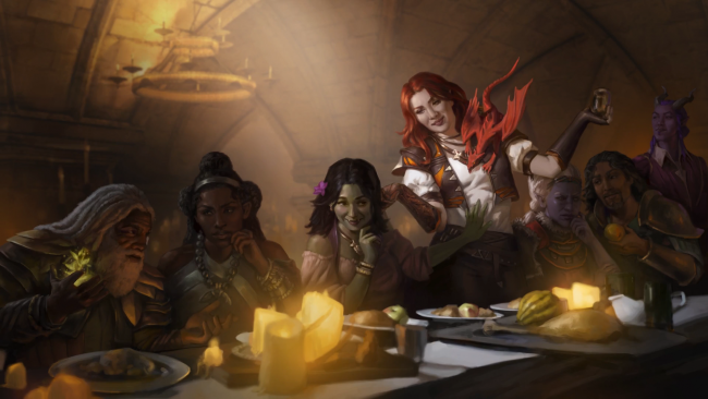 Geannuleerde D&D RPG-gameplay verschijnt online