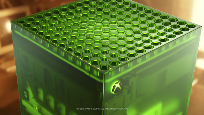 Microsoft brengt een eerbetoon aan de originele Xbox met een transparante groene Series X