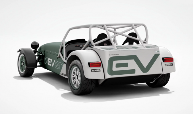 Caterham unveils plans for an all-electric Seven