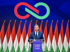 Peter Magyar van Hongarije belooft democratische reset na een verpletterende overwinning