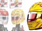 Nieuwe LEGO Formule 1- en Ferrari-sets gelekt: helmen van Charles Leclerc en Lewis Hamilton