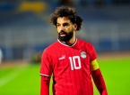 Mohamed Salah scoort het winnende doelpunt in blessuretijd voor Egypte in de openingswedstrijd van de AFCON