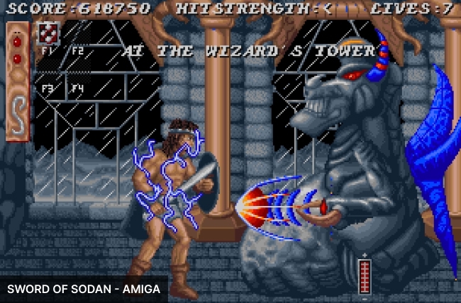 Een korte geschiedenis van Sword of Sodan - de eerste echt grote Deense game-release
