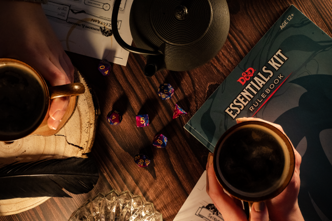 There is now official Dungeons &Dragons coffee
