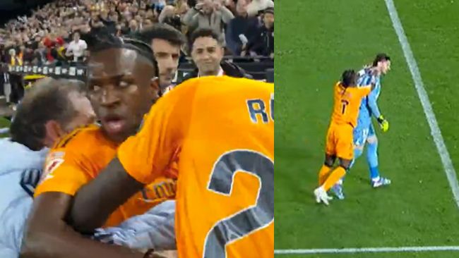 Vinícius Jr. krijgt twee wedstrijden schorsing na aanval op doelman van Valencia