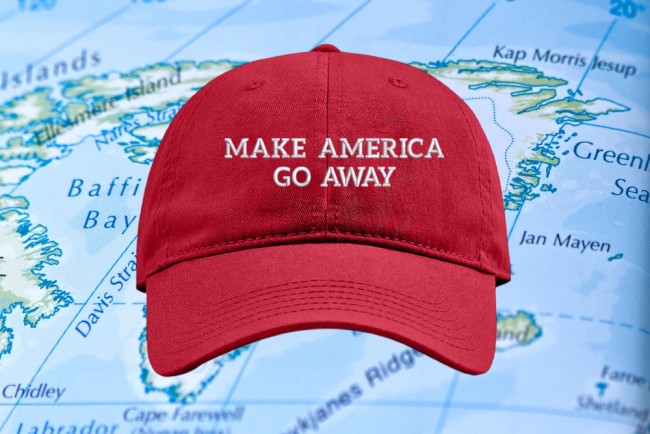 Denemarken maakt van Trump MAGA-petten een symbool van protest tegen Groenland: "Make America Go Away "