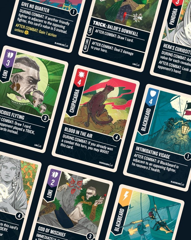 We hebben bordspellen gespeeld met piraten, goden en monsters in Unmatched: Battle of Legends - Volume Three