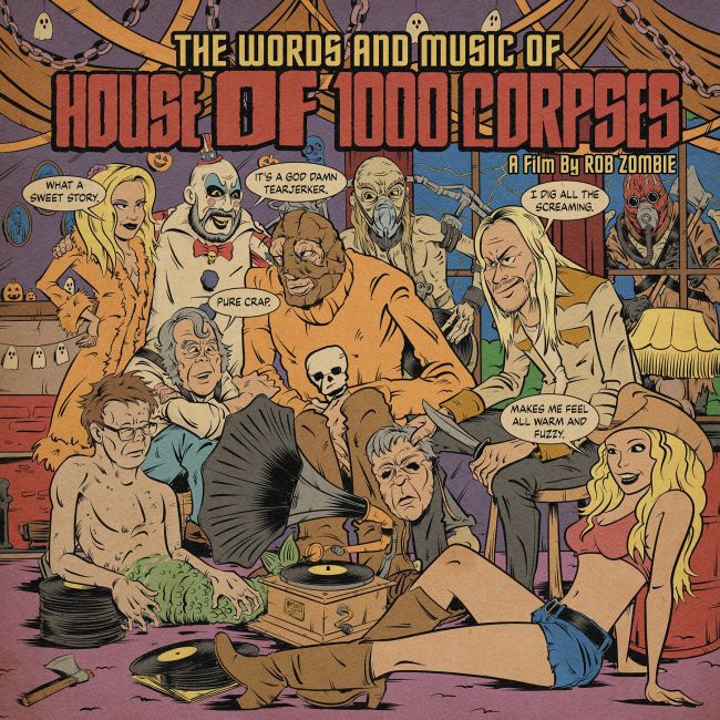 De audio van Rob Zombie's House of 1000 Corpses wordt uitgebracht op vinyl