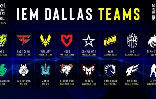 Dit zijn de teams die zich hebben gekwalificeerd voor IEM Dallas 2024
