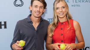 Alex de Miñaur en Katie Boulter trouwden in het geheim op de dag van de Wimbledon herenfinale