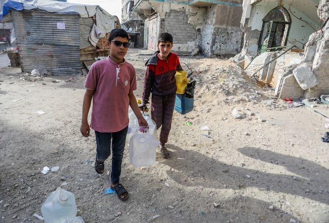 Verenigd Koninkrijk, Frankrijk en Duitsland dringen aan op staakt-het-vuren in Gaza