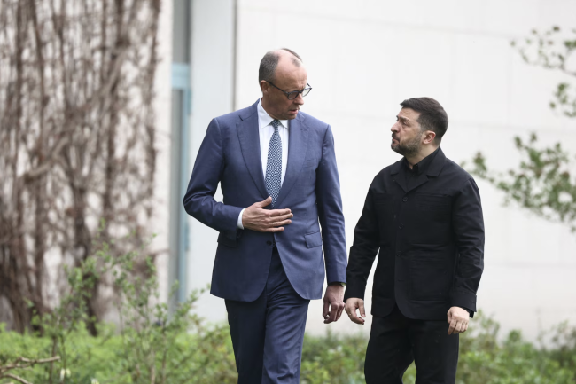 Duitsland en Oekraïne treffen grote drone- en defensiesamenwerkingsovereenkomst