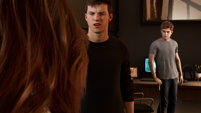 Peter Parker als gezichtsmodel onthult dat hij werkt aan wat lijkt op een nieuw Marvel's Spider-Man-project